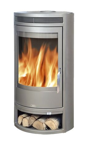 Печь-камин ABX Arktis 8, серая сталь в Калининграде